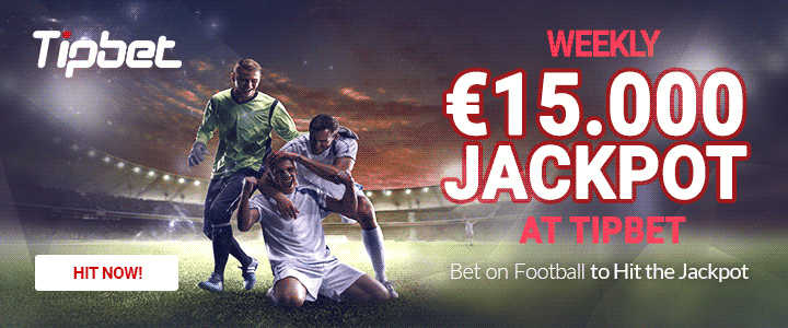 JACKPOT of €15,000! from Tipbet.com